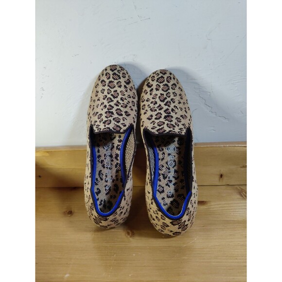 Rothy’s The Loafer Spotted Cat Women’s Size 8 Leopard Animal Print EU 38.5 - Picture 1 of 8